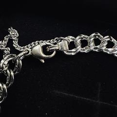 James Avery Double Curb Sterling Silver Bracelet